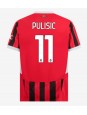 AC Milan Christian Pulisic #11 Heimtrikot 2024-25 Kurzarm